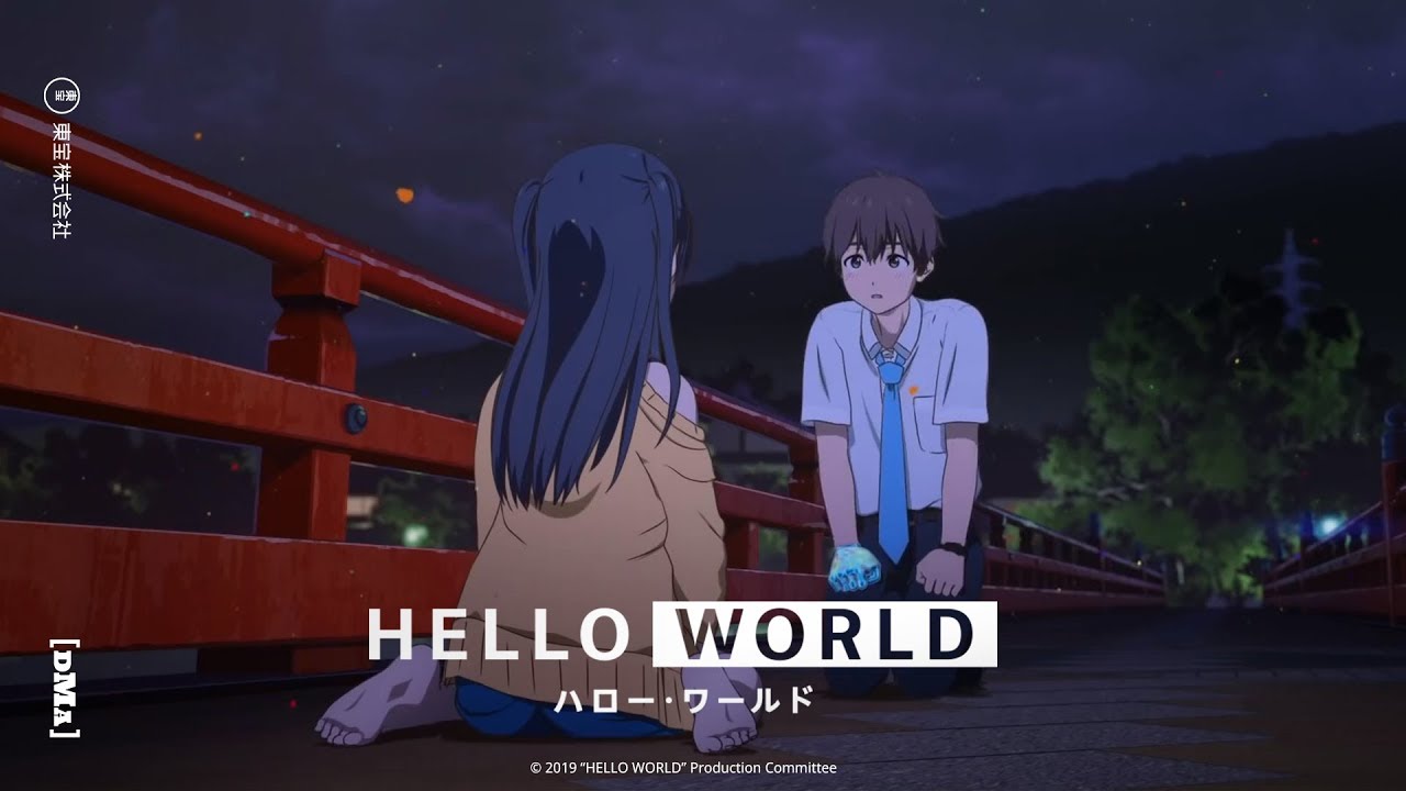 Estrenan nuevos videos comerciales de Hello World - Qué Anime